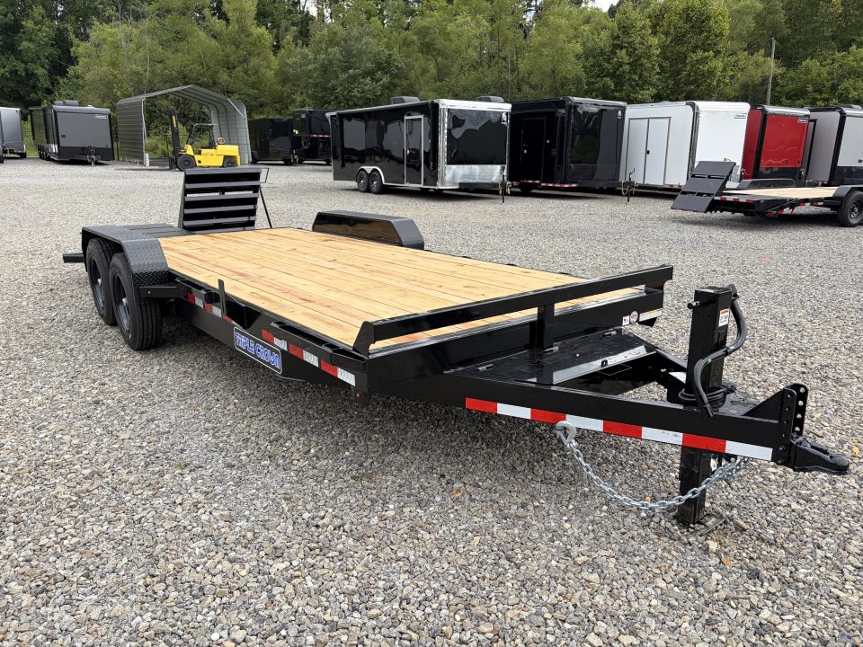 2027 7×20 Equipment Flatbed Trailer