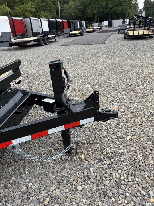 New 2027 Triple Crown 7X20 Equipment Trailer, EZ Assist Mega Ramps, Removable Fender, 16K GVWR