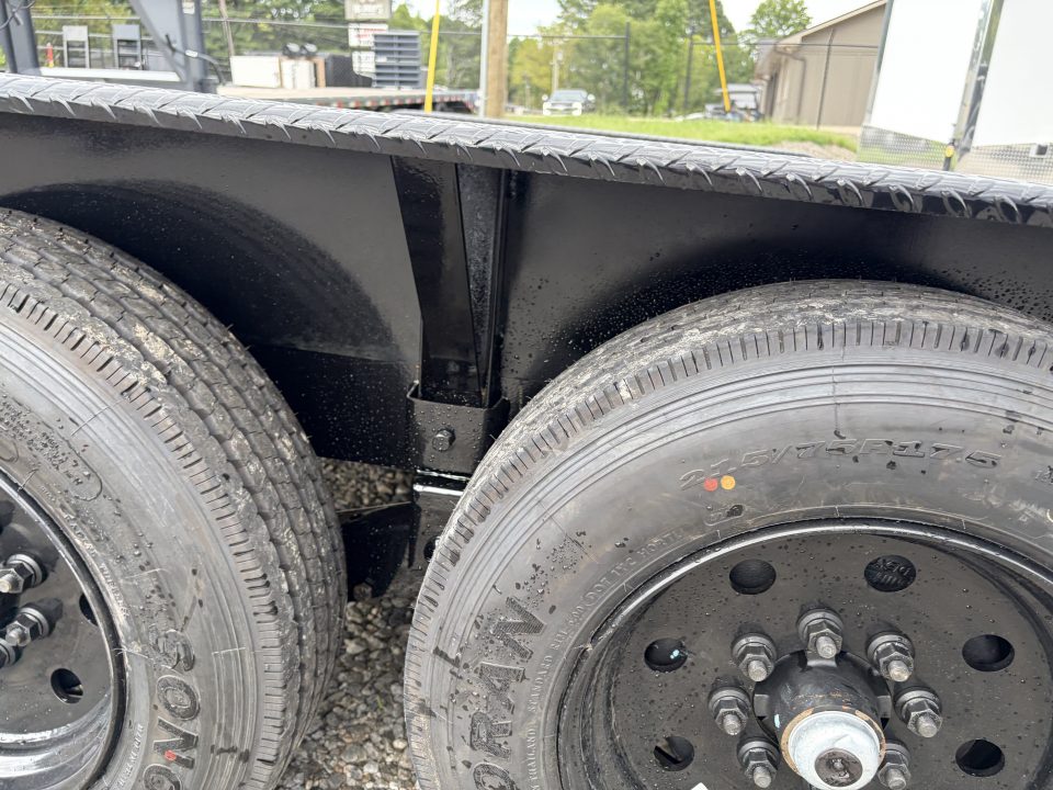 New 2027 Triple Crown 7X20 Equipment Trailer, EZ Assist Mega Ramps, Removable Fender, 16K GVWR