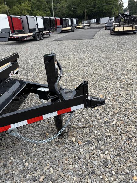 New 2027 Triple Crown 7X20 Equipment Trailer, EZ Assist Mega Ramps, Removable Fender, 16K GVWR