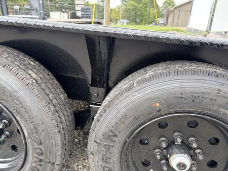 New 2027 Triple Crown 7X20 Equipment Trailer, EZ Assist Mega Ramps, Removable Fender, 16K GVWR