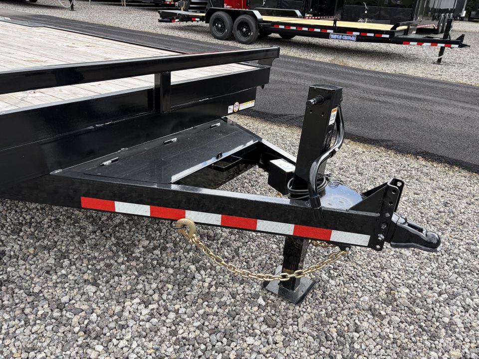 New 2027 Triple Crown 8X20 Heavy Duty Deckover Equipment Trailer, 14K GVWR, 6' Ramps