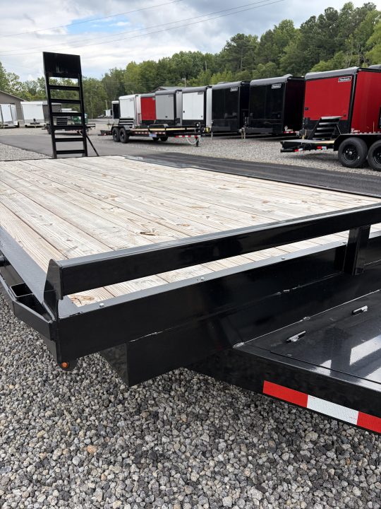 New 2027 Triple Crown 8X20 Heavy Duty Deckover Equipment Trailer, 14K GVWR, 6' Ramps