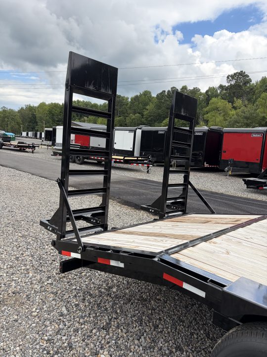 New 2027 Triple Crown 8X20 Heavy Duty Deckover Equipment Trailer, 14K GVWR, 6' Ramps