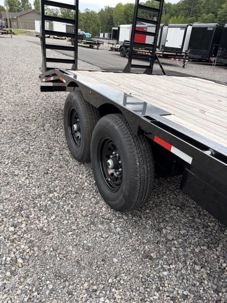 New 2027 Triple Crown 8X20 Heavy Duty Deckover Equipment Trailer, 14K GVWR, 6' Ramps