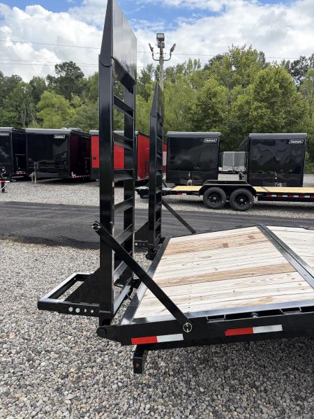 New 2027 Triple Crown 8X20 Heavy Duty Deckover Equipment Trailer, 14K GVWR, 6' Ramps