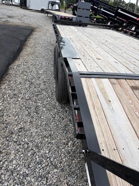 New 2027 Triple Crown 8X20 Heavy Duty Deckover Equipment Trailer, 14K GVWR, 6' Ramps
