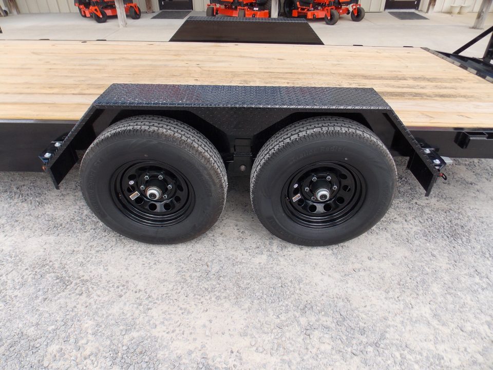 New 2027 Liberty LE10K83X18+2C6 Midnight Black Equipment Trailer