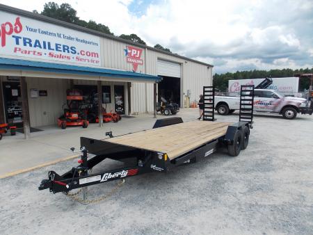 New 2027 Liberty LE10K83X18+2C6 Midnight Black Equipment Trailer