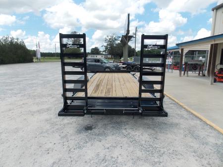 New 2027 Liberty LE10K83X18+2C6 Midnight Black Equipment Trailer
