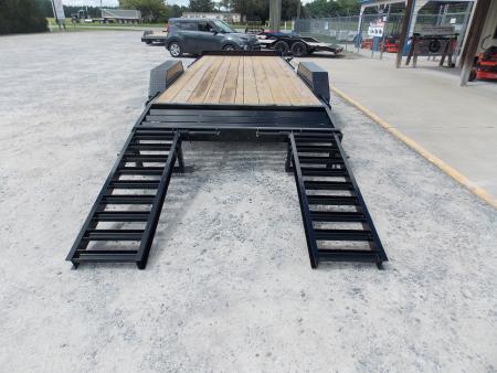New 2027 Liberty LE10K83X18+2C6 Midnight Black Equipment Trailer