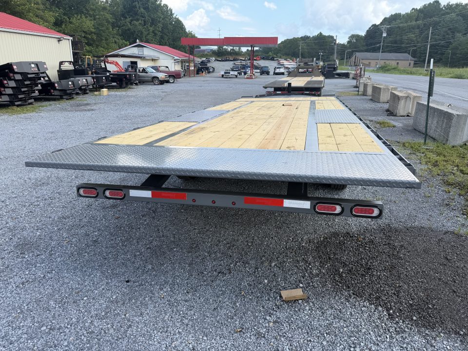 New 2026 Diamond C DET210 DECK OVER POWER TILT TRAILER ** ABS BRAKES** WITH HYDRO JACK & SOLAR CHARGER, WIRELESS REMOTE