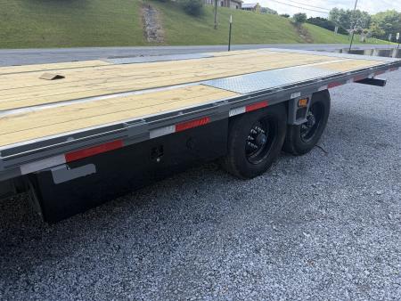New 2026 Diamond C DET210 DECK OVER POWER TILT TRAILER ** ABS BRAKES** WITH HYDRO JACK & SOLAR CHARGER, WIRELESS REMOTE