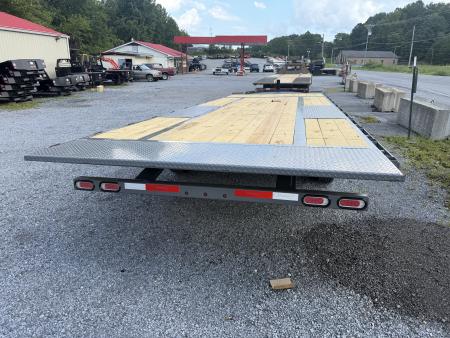 New 2026 Diamond C DET210 DECK OVER POWER TILT TRAILER ** ABS BRAKES** WITH HYDRO JACK & SOLAR CHARGER, WIRELESS REMOTE