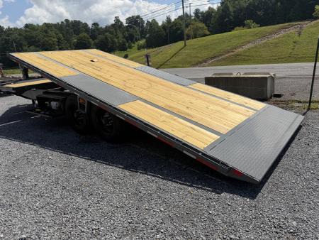 New 2026 Diamond C DET210 DECK OVER POWER TILT TRAILER ** ABS BRAKES** WITH HYDRO JACK & SOLAR CHARGER, WIRELESS REMOTE