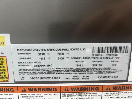 New 2027 Look Trailers 8.5X16 7K ST-DLX RAMP DOOR Cargo / Enclosed Trailer