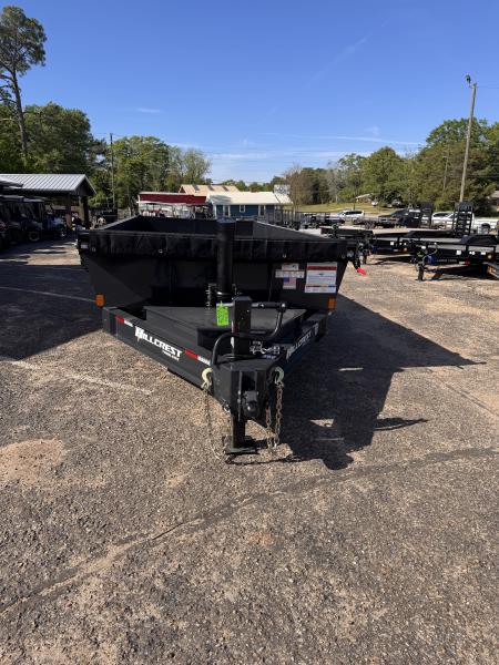 New 2027 Hillcrest Trailers 176716SD 7x16 17.6k Dump Trailer