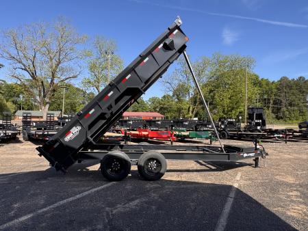 New 2027 Hillcrest Trailers 176716SD 7x16 17.6k Dump Trailer