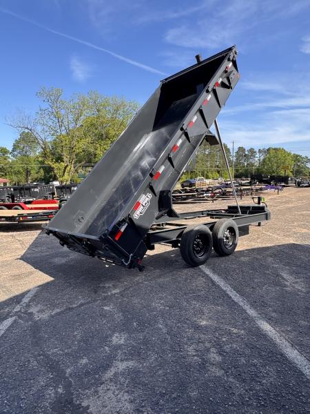New 2027 Hillcrest Trailers 176716SD 7x16 17.6k Dump Trailer