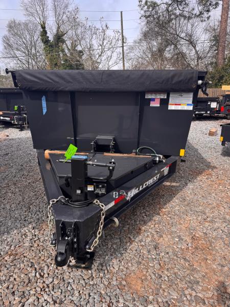 New 2027 Hillcrest Trailers 176716SDH 7x16 17.6k HS Dump Trailer
