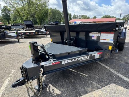 New 2027 Hillcrest Trailers 14716SD 7x16 15.4k Dump Trailer