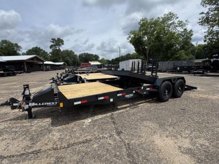 New 2027 Hillcrest Trailers 14166SPT 7x22 15.4k Tilt Trailer