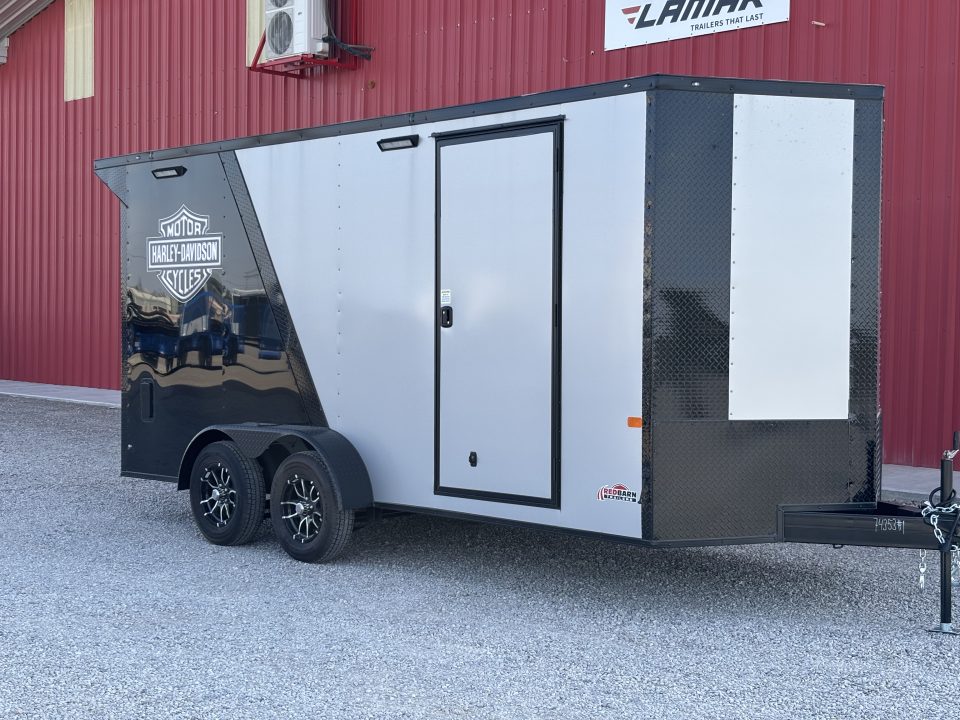 New 2027 Rock Solid Cargo 7X16 7K ENCLOSED CARGO HARLEY DAVIDSON Cargo / Enclosed Trailer