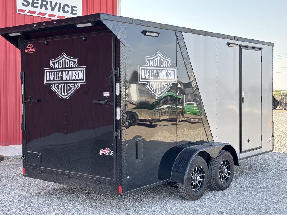 New 2027 Rock Solid Cargo 7X16 7K ENCLOSED CARGO HARLEY DAVIDSON Cargo / Enclosed Trailer