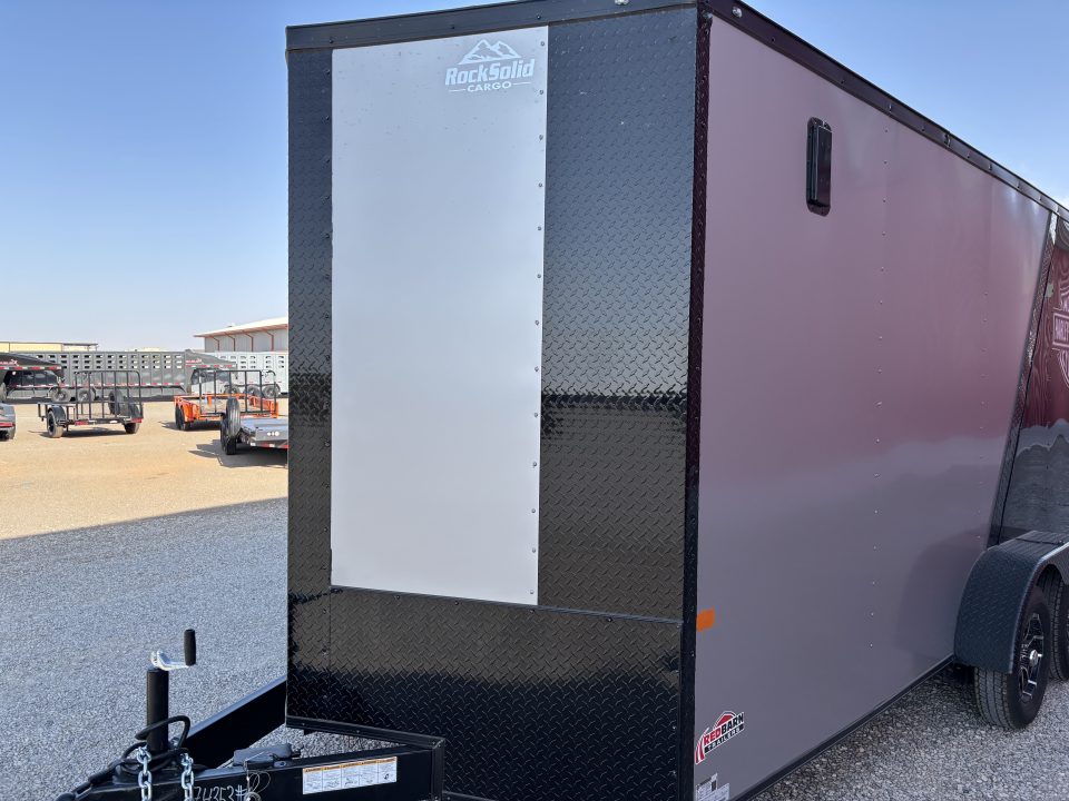 New 2027 Rock Solid Cargo 7X16 7K ENCLOSED CARGO HARLEY DAVIDSON Cargo / Enclosed Trailer