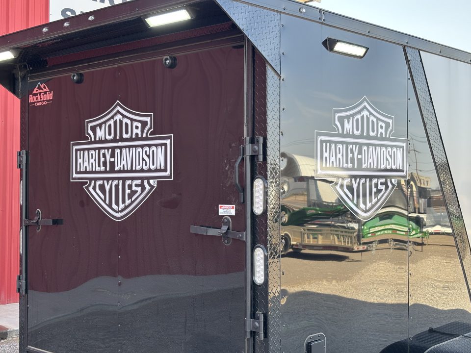 New 2027 Rock Solid Cargo 7X16 7K ENCLOSED CARGO HARLEY DAVIDSON Cargo / Enclosed Trailer