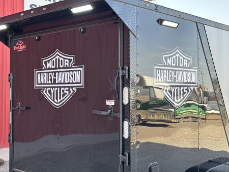 New 2027 Rock Solid Cargo 7X16 7K ENCLOSED CARGO HARLEY DAVIDSON Cargo / Enclosed Trailer