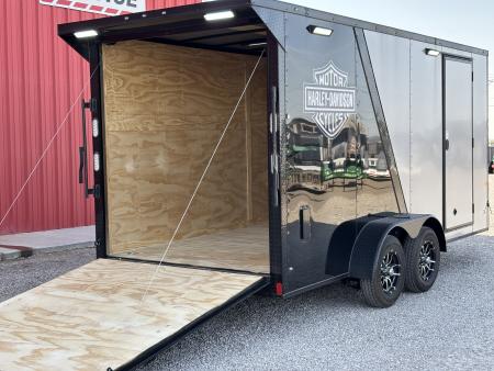 New 2027 Rock Solid Cargo 7X16 7K ENCLOSED CARGO HARLEY DAVIDSON Cargo / Enclosed Trailer