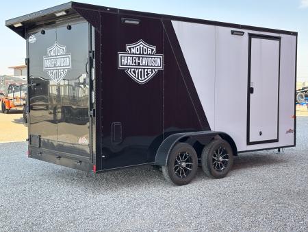 New 2027 Rock Solid Cargo 7X16 7K ENCLOSED CARGO HARLEY DAVIDSON Cargo / Enclosed Trailer