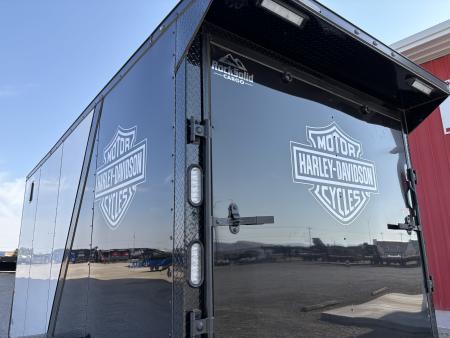 New 2027 Rock Solid Cargo 7X16 7K ENCLOSED CARGO HARLEY DAVIDSON Cargo / Enclosed Trailer