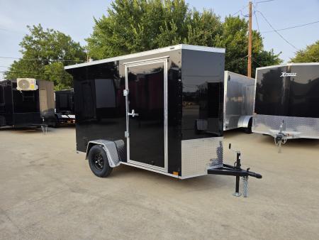 New 2027 New 5x10 SA Semi-Screwless Enclosed Trailer | Spoiler Package | .08 Polycor | Dexter Axle | 1203