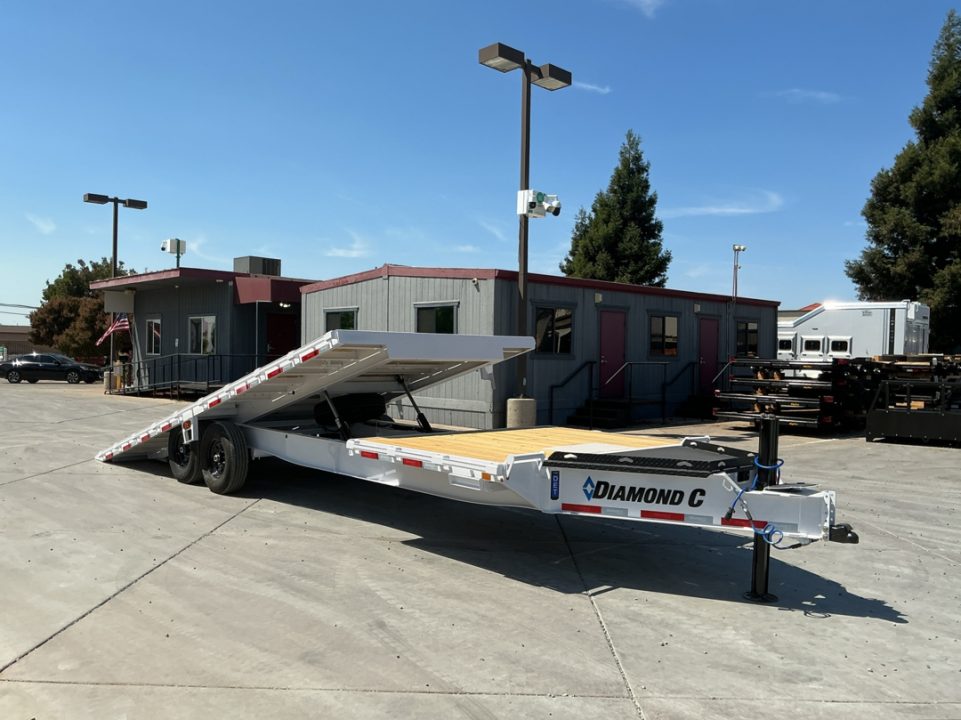 New 2027 Diamond C Trailers DEC207L26X102 8.5FT X 26FT 15.5K GVW Tilt Trailer