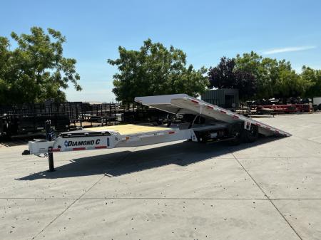 New 2027 Diamond C Trailers DEC207L26X102 8.5FT X 26FT 15.5K GVW Tilt Trailer