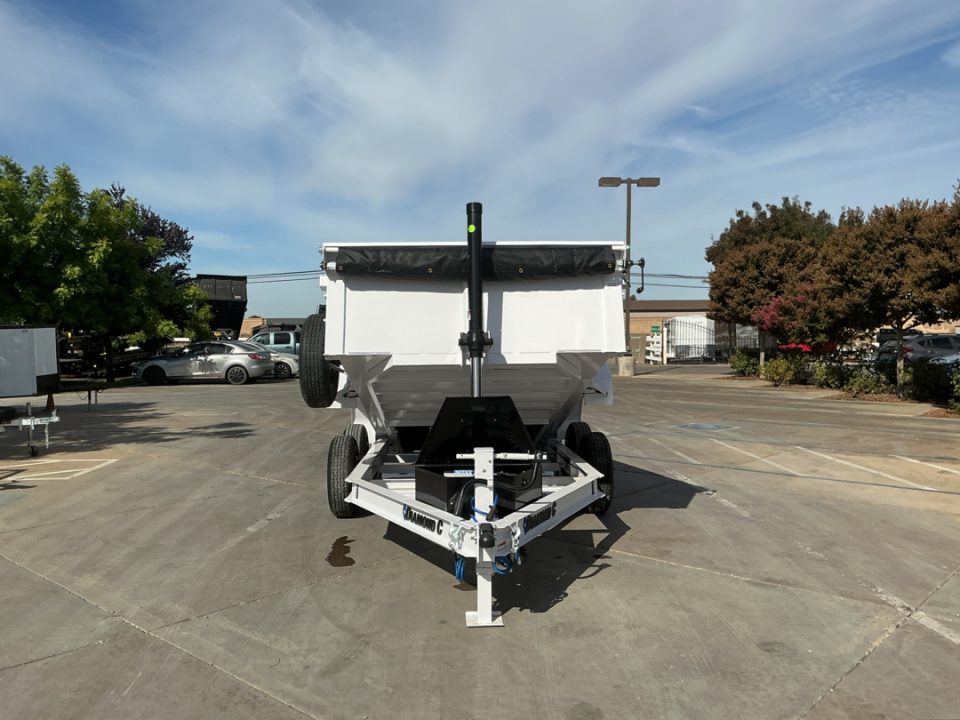 New 2027 Diamond C Trailers MDT206L12X77 6.5FT X 12FT 9890 GVW Dump Trailer