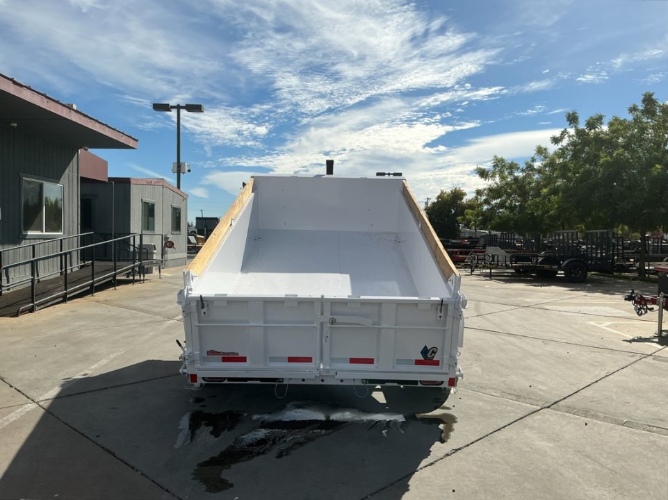 New 2027 Diamond C Trailers MDT206L12X77 6.5FT X 12FT 9890 GVW Dump Trailer