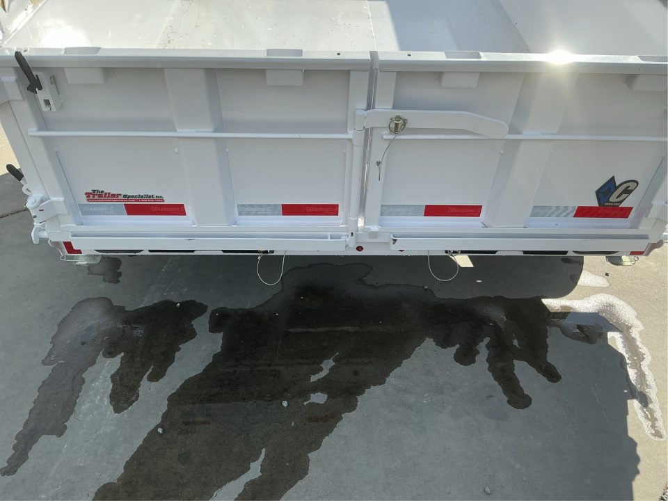 New 2027 Diamond C Trailers MDT206L12X77 6.5FT X 12FT 9890 GVW Dump Trailer