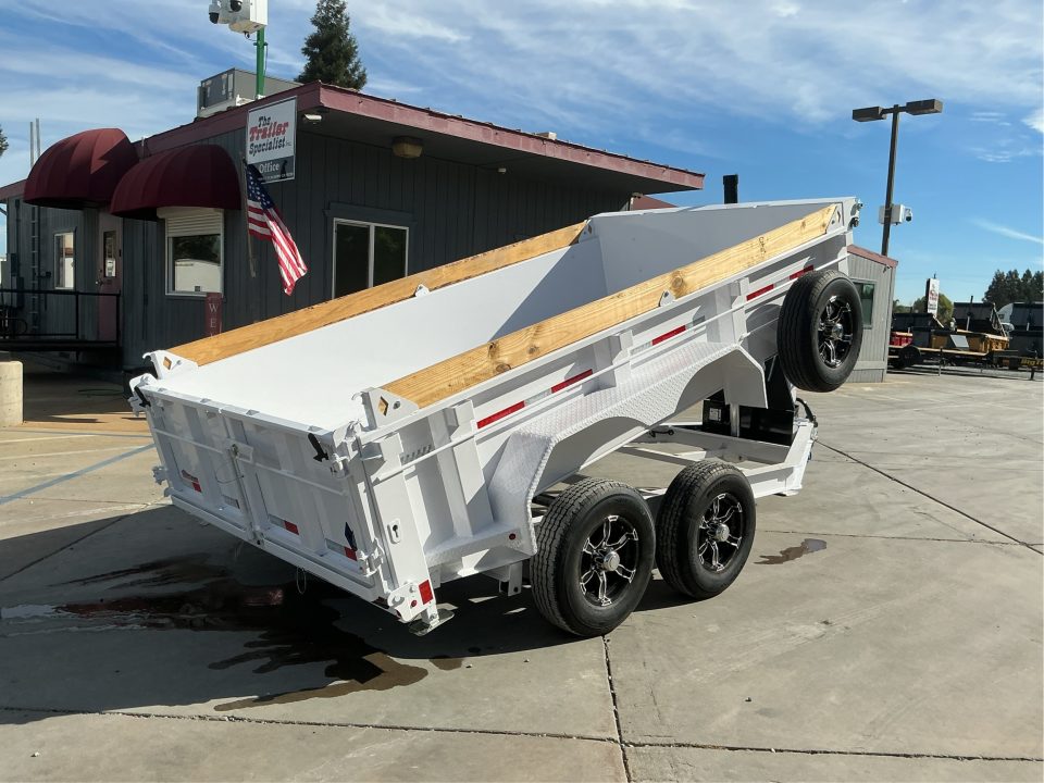 New 2027 Diamond C Trailers MDT206L12X77 6.5FT X 12FT 9890 GVW Dump Trailer