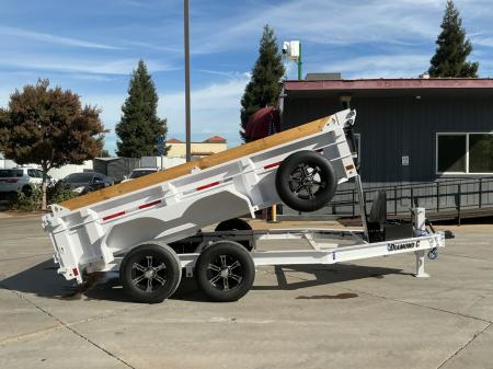 New 2027 Diamond C Trailers MDT206L12X77 6.5FT X 12FT 9890 GVW Dump Trailer