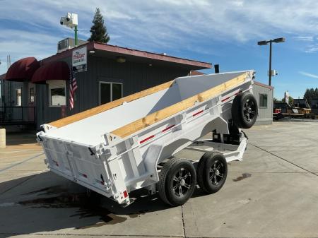 New 2027 Diamond C Trailers MDT206L12X77 6.5FT X 12FT 9890 GVW Dump Trailer