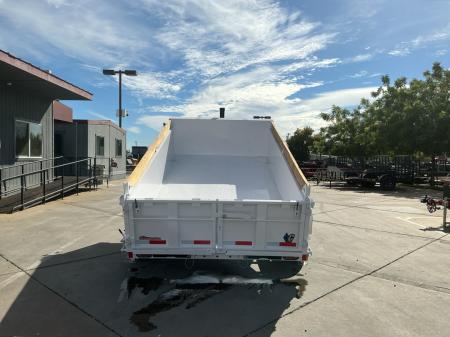 New 2027 Diamond C Trailers MDT206L12X77 6.5FT X 12FT 9890 GVW Dump Trailer