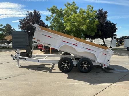 New 2027 Diamond C Trailers MDT206L12X77 6.5FT X 12FT 9890 GVW Dump Trailer