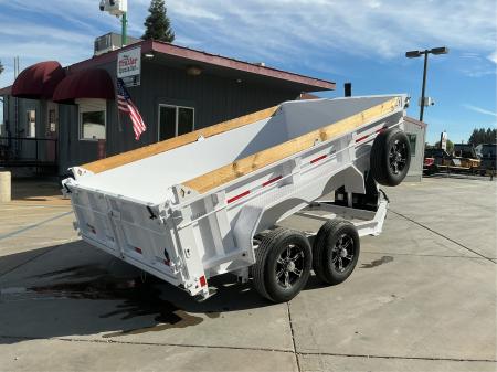 New 2027 Diamond C Trailers MDT206L12X77 6.5FT X 12FT 9890 GVW Dump Trailer