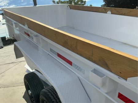 New 2027 Diamond C Trailers MDT206L12X77 6.5FT X 12FT 9890 GVW Dump Trailer