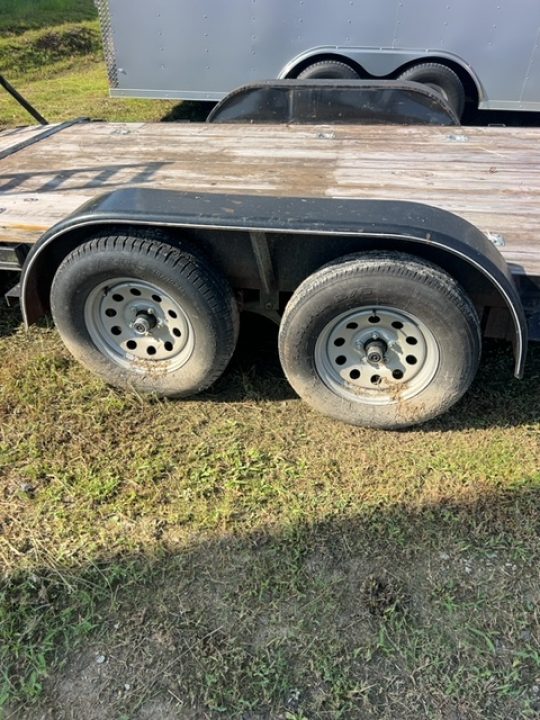 Used 2022 ONEAL 6'10 X 20 Equipment Trailer