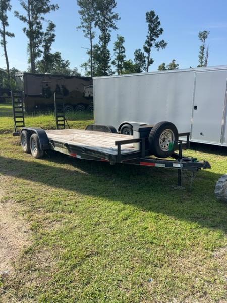 Used 2022 ONEAL 6'10 X 20 Equipment Trailer