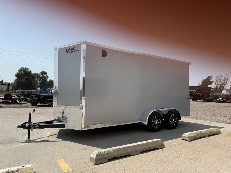 New 2027 Look Trailers 7' x 16" Enclosed Trailer Cargo / Enclosed Trailer
